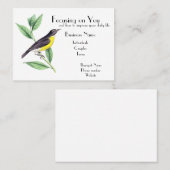 「セラピスト」 名刺 (正面/裏面)