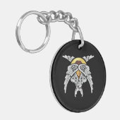 セラピムエンジェルシルバー キーホルダー (正面左)