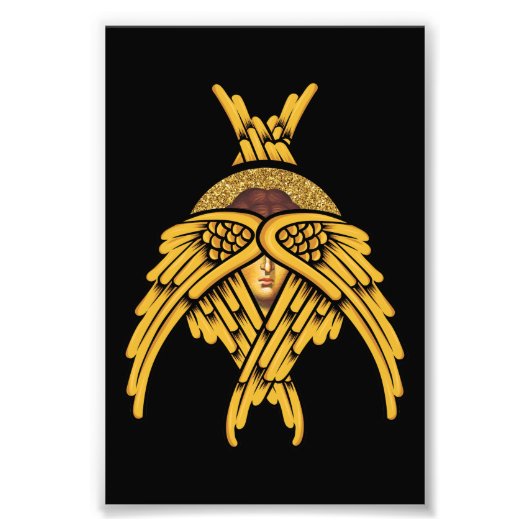 セラピムエンジェル フォトプリント            (正面)