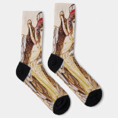 セラピム・エンジェルが神の王座を取り囲む ソックス (右)