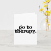 セラピーおもしろいに対するメンタルヘルス問題1 カード (黄色い花)