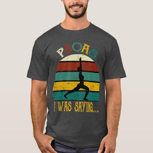 セラピーおもしろいプソアスアイザーズことわざレトロヴィンテージ Tシャツ (正面)