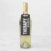 セラピーのボトルの黒 ボトルネックタグ (ボトル)