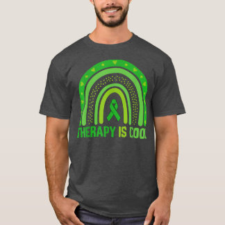 セラピーはカッコいいメンタルヘルス認識度レインボーGr Tシャツ