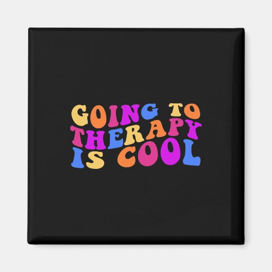 セラピーはクール精神保健自殺認識度 マグネット (正面)