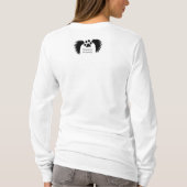 セラピーは石の後をつけます Tシャツ (裏面)