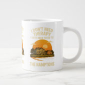セラピーは要らない、ハムトンに行く必要がある ジャンボコーヒーマグカップ (右)