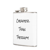セラピーより安い フラスク (左)