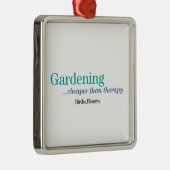 セラピーより安い メタルオーナメント (右)