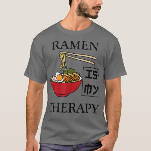 セラピーアイロン日本のク丼のラーメン Tシャツ