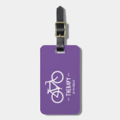 セラピーオンホイール ラゲッジタグ (正面縦)