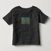 セラピーカッコいい トドラーTシャツ (正面)