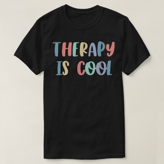 セラピーカッコいい Tシャツ (デザイン正面)