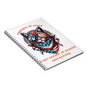 セラピークールはTシャツ – Mental Health認識度 ノートブック (右側)