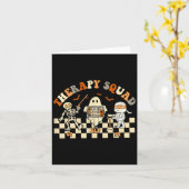 セラピースクワッドSlp To Pt幽霊ハロウィーンナースコスト カード (黄色い花)