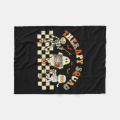 セラピースクワッドSlp To Pt幽霊ハロウィーンナースコスト フリースブランケット (正面(横))