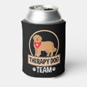 セラピードッグチーム 缶クーラー (缶裏面)