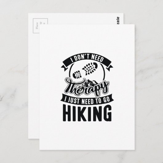 セラピーハイキング ポストカード (正面/裏面)