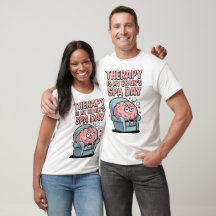 セラピーブレインスパデイメンタルヘルスケアTシャツ
