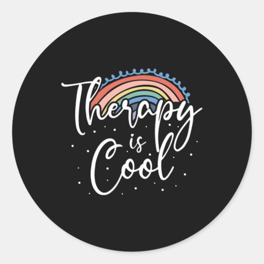 セラピーマインドスタビリティ認識度 ラウンドシール (正面)