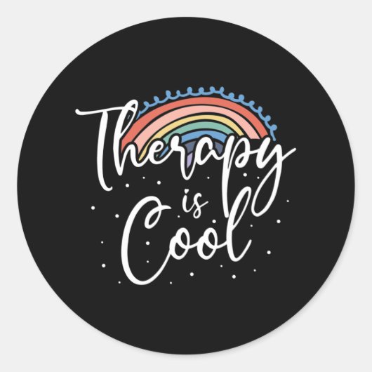 セラピーマインドスタビリティ認識度 ラウンドシール (正面)