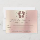 セラピーマッサージリフレクソロジー証明書ギフトバラ (正面)