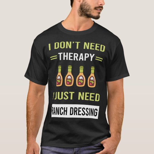 セラピーランチドレッシング Tシャツ (正面)