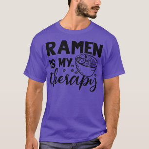 セラピー日本のの食文化としてのラーメン Tシャツ