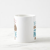 セラピー犬が手を焼くような衝撃を与える コーヒーマグカップ (中央)