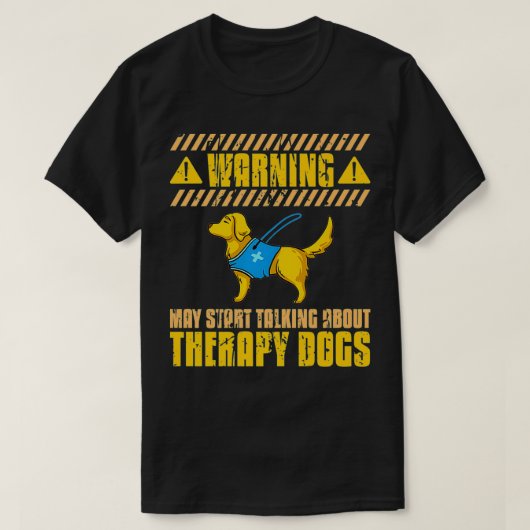 セラピー犬訓練サービス犬支援ペットl tシャツ (デザイン正面)