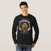 セラピー犬 Tシャツ (正面フル)