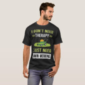セラピー芝刈り芝刈機 Tシャツ (正面フル)