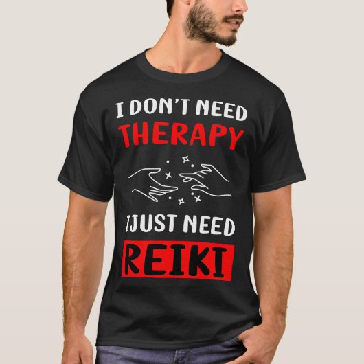 セラピー霊気なし Tシャツ (正面)