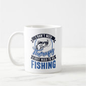 セラピー魚釣り コーヒーマグカップ (左)
