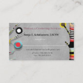 セラピー・カウンセリングサービス 名刺 (裏面)