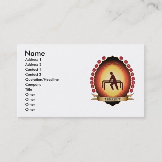 セラピーMandorla 名刺 (正面)