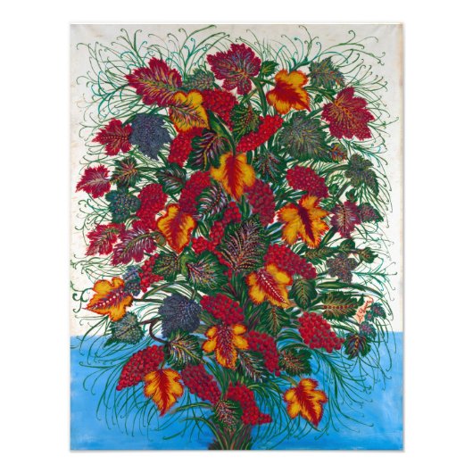 セラフィーンルイザラージブーケ フォトプリント            (正面)