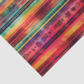 セラプウォーターカラーフィエスタメキシコブランケット 薄葉紙 (詳細)