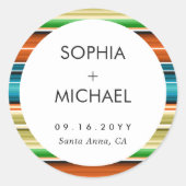 セラプサマー | ミニマル結婚 ラウンドシール (正面)