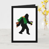 セラペで大騒ぎする カード (黄色い花)