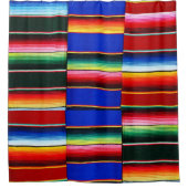 セラペストライプシャワーカーテン シャワーカーテン (正面)