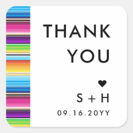 セラペ春ストライプ | サンキュー スクエアシール