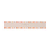 セラペ秋シーズン垂直ストライプ 招待状ベリーバンド (フラット)