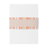 セラペ秋シーズン垂直ストライプ 招待状ベリーバンド (裏面例)