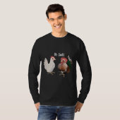 セラマチキン愛好家オCluckヘン Tシャツ (正面フル)