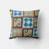 セラミッカラフルクタイル模様デザイン クッション (裏面)