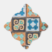 セラミッカラフルクタイル模様デザイン フェイバーボックス (折り畳みなし)