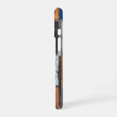 セラミッカラフルクタイル模様デザイン iPhone 16ケース (左側面)