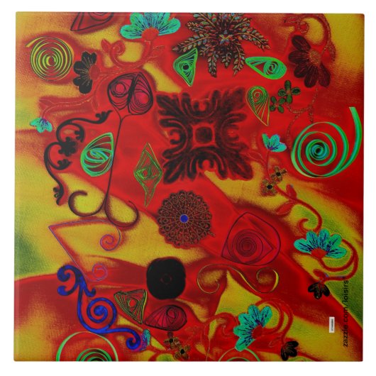 セラミッカラフルクタイル タイル (正面)