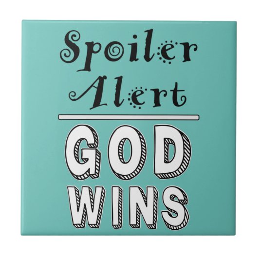 セラミックのタイルが神に勝つ タイル (正面)